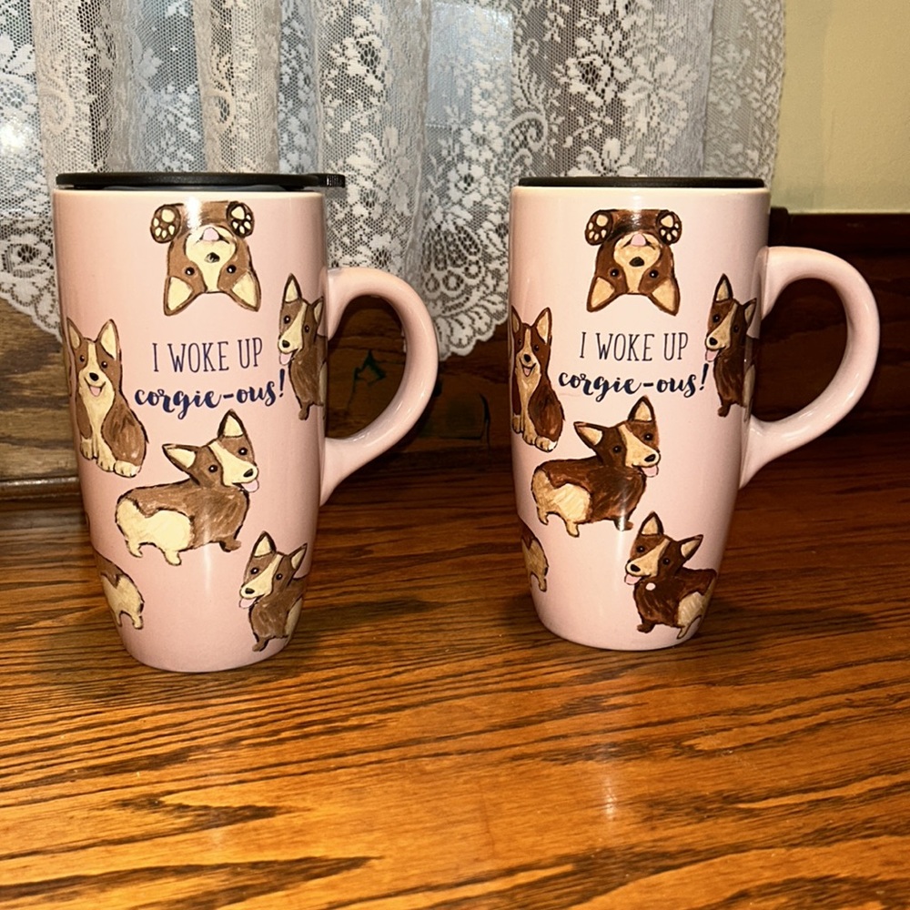 Corgi mugs